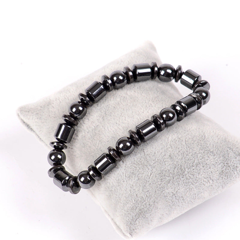 Weight Loss Magnet Bracelets For Women Men Pentagram Stone Magnetic Therapy Bracelets